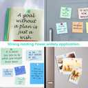 2 x rhinocats Colorful Fridge MagnetsCute Acrylic Mosaic Refrigerator Magnets for Office Kitchen Locker, 24 Pack of 12 Colors, Strong Holding Power