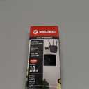VELCRO Brand Heavy Duty Fasteners | 4x2 Inch Strips with Adhesive 8 Sets | Holds 10 lbs | Black Industrial Strength Stick On Tape | Indoor or Outdoor Use (VEL-30703-USA), 8 Count (Pack of 1)
