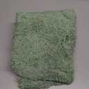 MIULEE Extra Thick Non Slip Bathroom Rug Shaggy Soft Bath Mat Plush Microfiber Absorbent Water for Shower Tub Machine Washable (Sage Green, 16x24 Inches)