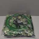 Wood Home Sign with Artificial Eucalyptus Wreath for O, Hanging Farmhouse Wall House Decor Wood Letters for Wall Art Rustic Home Decor, Wall Decor for Living Room Kitchen Entryway (Black) (9.8L" x 9.8W")