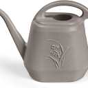 Hand Plastic Watering Can - Coffee Color - 1 Gallon
