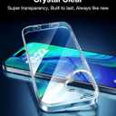 TORRAS Crystal Clear for iPhone 16 Case, [Anti-Yellowing][Military-Grade Protection], Slim Transparent Anti-Scratch Back, Soft Bumper, Non-Slip Protective Phone Cover, Clear 6.1"