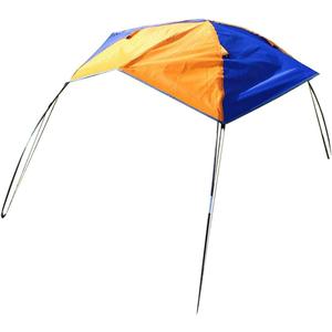 Pilarmuture Inflatable Kayak Awning Canopy,Boat Sun Shade Shelter,2 Persons Boat Sun Shelter Sailboat Awning Cover Fishing Canopy Tent Sun Shade and Protection(Size:S,55.12x47.24 inch)