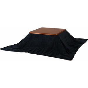PaletteLife Kotatsu Comforter 79" x 79" (200x200cm), Reversible Herringbone Heated Table Blanket, Lightweight Brushed Polyester Futon Duvet, Cozy Japanese Floor Bedding, Scandinavian Style, Navy, Square