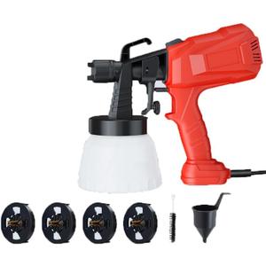 Cordless Paint Sprayer, Paint Sprayers for Home Interior Airless Electric HVLP, for Furniture, Walls, Cabinets, Fences, Doors