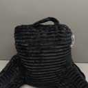 Nestl Reading Pillow for Kids & Teens with Shredded Memory Foam, Luxe Cut Plush Backrest Pillows for Reading and Gaming, for use on Couch, Bed, Floor, Adjustable Support with Washable Cover Dark Grey (Small 14")