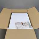 4 Pack High-Density Core with Fabric Cover Acoustic Panels  24122 In Self-Adhesive Soundproofing and Sound-Absorbing Wall Panels for Echo Reduction in Studio, Theater, or Recording (Linen White)