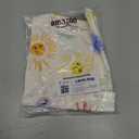 Amazon Essentials Girls and Toddlers' Short-Sleeve T-Shirts (Large, Ivory Suns)