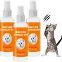 3PC Cat Deterrent Spray, Natural Cat Spray Deterrent for Urine Marking & Scratching, Safe Indoor & Outdoor Effective Cat Scratch Deterrent Training Aid