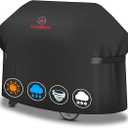 Comnova Grill Cover 55 Inch - 600D BBQ/Barbecue Gas Cover for Outdoor Grill Heavy Duty and Waterproof, Weber, Char-Broil, Nexgrill, Monument, Dyna-glo, Brinkmann and More