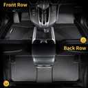 GINOWY-Floor Mats & Cargo Liner for 2021-2026 Genesis GV80 & GV80 Coupe (Only 5 Seats), All Weather Car Floor Mats Cargo Liner TPE Rubber Trunk Mat Trunk Liner, GV80 Accessories Mats