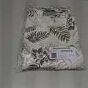 Amazon Essentials Women's Tank Swing Dress Oatmeal Palm Leaf, XX-Large