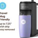 Keurig K-Mini Mate Plus Single-Serve K-Cup Pod Coffee Maker, Compact, 3 Cup Sizes, Brew Over Ice and Strong Button Features, 50 oz Removable Reservoir, Matte Black