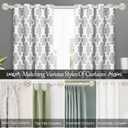 Single Curtain Rod for Windows 28 to 48 Inches(2.3-4ft): 1 inch Diameter Adjustable Curtain Rod, Heavy Duty Curtain Rod with Netted Texture Finials, Size:18-64(weathered white)