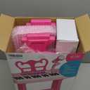 Love&Mini Kids Keyboard Toys for Girls - 37 Keys Pianos Toy with Stool and Microphone Pink Electronic Musical Instrument, Christmas Birthday Gift for Kids 3 4 5 6 7 8 Years Old Boy and Girl