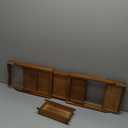XcE Bamboo Bathtub Caddy Tray - Expandable to 41 Inches with Book Stand, Soap Holder & Anti-Slip Pads for Luxury Bath Spa, Brown