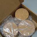 9 Pcs 3 Sizes Large Tapered Cork Plugs Assortment Set #48#34#28 Natural Soft Wood Wine Bottle Stoppers, Wooden Bottle Corks for Wine Beer Glass Bottle and DIY Craft Project