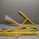 Football Goal Post, Adjustable Height Field Goal Post, Sturdy Steel Tube Frame, Powder Coating Anti-Rust Craft, Easy to Assemble