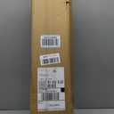 LazBlinds No Drill Bamboo Roman Shades, 39" W x 64" H, Star-Brown