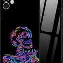 2 x Cool iPhone 11 Case for Boys Men,Cartoon Street Fashion Shockproof Protection TPU Camera Protection Designer Case for iPhone 11 Purple