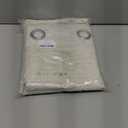 NICETOWN Natural Linen Curtains 84 Inch Long 2 Panels Set, Grommet Top Thick Linen Burlap Semi Sheer Vertical Drapes Privacy Assured with Light Filtering for Bedroom/Living Room, W55 x L84