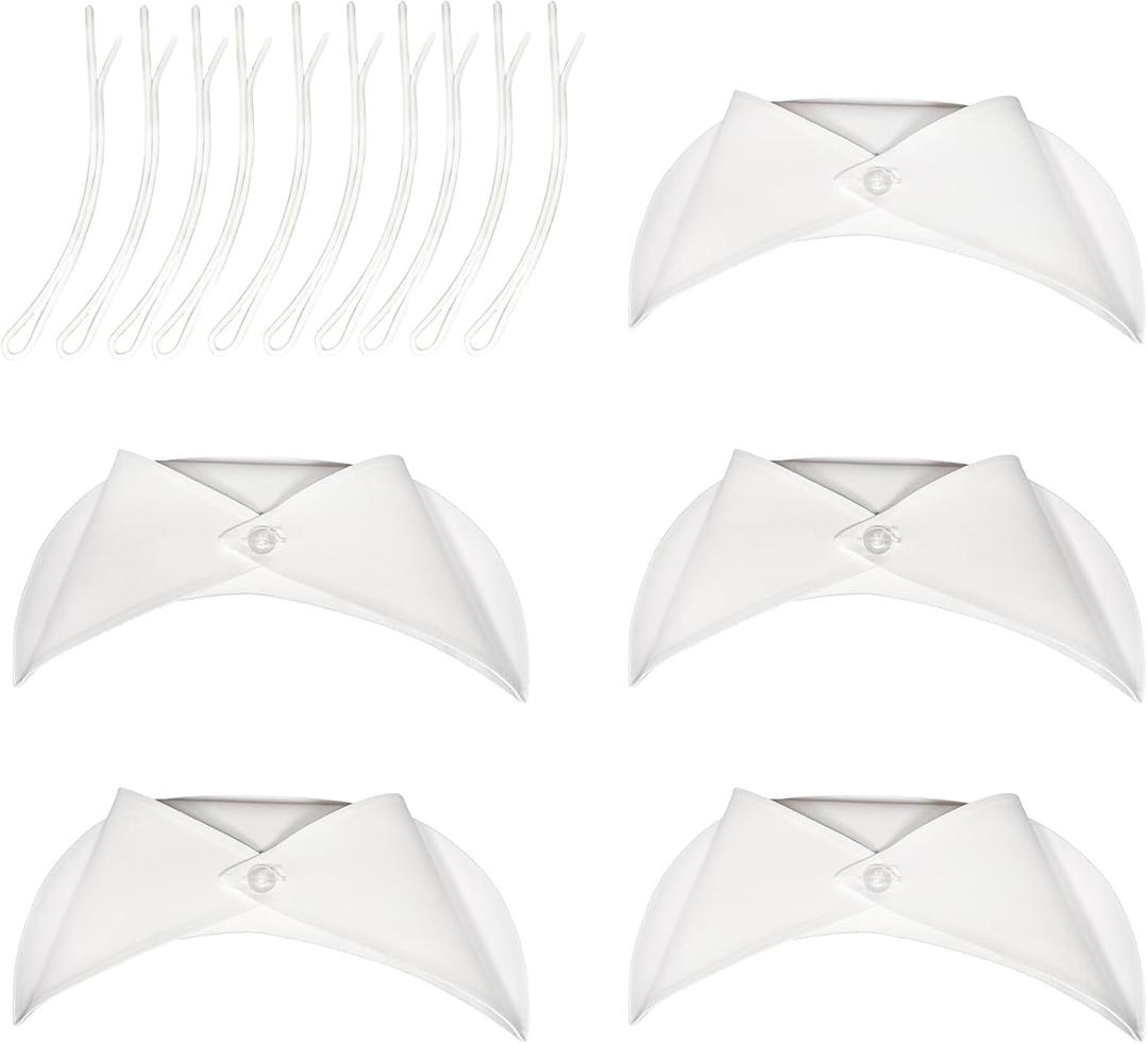 5 Pcs White Nurse Hat for Women  Vintage Style Nurse Cap Costume Accessories for Graduation, Nursing Party, Stage Outfit, Cosplay, and Decorations