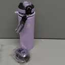 GOSWAG Insulated Sports Water Bottle, 24oz 2 Lids(with Straw/No Straw), Stainless Steel Water Bottles with Paracord Handle, Insulated Bottle with Double-Wall Vacuum Insulation