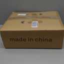 Farmhouse Bathroom Vanity Light Fixtures, Rustic 4-Light Wood Vanity Lights for Bathroom, Vintage Black Wall Sconces Lighting, Light fixtures Over Mirror, with Glass Shade