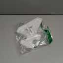 Pooqla Decorative LED Light Up Number Letters, White Plastic Marquee Lights Sign Party Wedding Decor, Battery Operated (4)