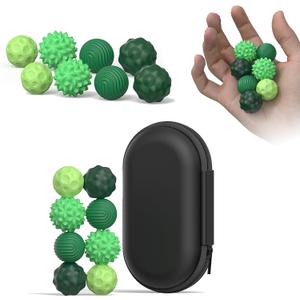 2 x Silicone Magnetic Fidget Ball Toy Set - 8PCS Stress Relief Sensory Toys for AdultsAutism, ADHD, and Anxiety Office Desktop ToyIdeal Gifts for Women, Men, Size S