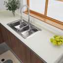 VaryStyle Cream White Wood Contact Paper Peel and Stick Countertop Waterproof Textured Wood Wallpaper for Kitchen Removable Vinyl Wrap Wood Grain Contact Paper for Cabinets Wall Covering 15.7"x118"