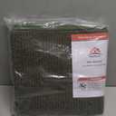 BEQHAUSE Dirt Trapper Door Mat 24" x 36", Non-Slip Washable Doormats Entrance Mat, Dirt Resistant and Absorbent Welcome Mat, Low Profile Floor Mats for Front Back Door and Entryway, Green