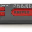 KNIPEX Tools - Precision Mini Wire Stripper, 26-36 AWG (1280040SB)