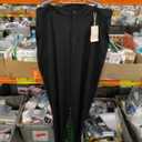 Bamans Dress Pants Women High Waisted Work Business Office Trousers Pull On Flare Yoga Slacks with Pockets, Black Trousers, Size 3XL