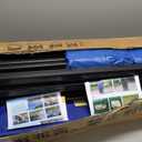 Leinuosen 10'× 10' Floating Pool Canopy Set with 4 Pcs Water Canopy Shade Float Kits Steel and Aluminum Frame Floating Tent for Pool Lake Beach Include Hand Air Pump and Carry Bag