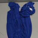 Stretch Spandex Chair Cover for Wedding Party Dining Banquet Event Blue 45"