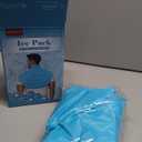 Comfytemp Large Ice Pack for Neck Shoulders Upper Back Pain Relief with Straps, Reusable Gel Ice Wrap Hot Cold Compress Therapy Recovery for Upper Back, Cervical Injuries, Rotator Cuff (Large, Blue)
