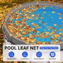 30FT Pool Leaf Net Cover Round Pool Net Cover for Above Ground Pool