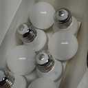 3W LED Light Bulb,3W E26 LED Light Bulbs,Low Wattage Light Bulbs,3000K Soft White,15W Equivalent,for Bathroom Vanity Porch String Light Bulbs,Non-dimmable, 8 Pack