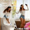 2 x AIR U+ Hands-Free Electric Toilet Brush for Seniors & Busy Households - No Bending, Effortless Clean with Disposable Heads & Holder Set