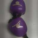 New Dog Ear Muffs for Noise Protection - 30dB NRR Dog Headphones, Noise Cancelling Hearing Protection Against Thunder/Fireworks/Vacuums, Upgraded Design with Bell Accent (Purple, Medium)