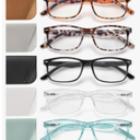 5 Pack Reading Glasses For Women,Spring Hinges, Sturdy and Durable