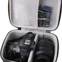 Hard EVA Carrying Case Compatible with for Canon EOS Rebel T100 DSLR Camera/EOS Rebel T8i EF-S/Rebel T7 DSLR Camera/EOS M50 Mark Kit Camera case