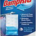 DampRid Lavender Vanilla Hanging Moisture Absorber, 16 oz., 3 Pack - Eliminates Musty Odors for Fresher, Cleaner Air, Ideal Moisture Absorbers for Closet, Blue, Small