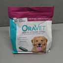 ORAVET Dental Chews for Dogs, Oral Care and Hygiene Chews (Large Dogs, Over 50 lbs.) Pink Pouch, 30 Count (Pack of 1)
