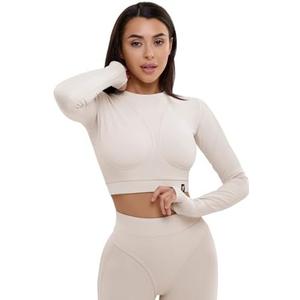 Bona Fide Women's Workout Tops - Compression Athletic Tank Top | Sleeveless, Breathable, Moisture Wicking, Cropped Fit for Yoga, Gym, Training, Medium