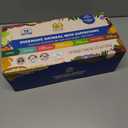 SUNGIVEN High Protein Overnight Oats with Container - 7 Flavors Low Sugar High Fiber Instant Oatmeal Health Breakfast Snacks for Gym Office School Trip Kids with Superfoods, 14-Packs, 37 oz (EXP 06/18/26)