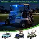 10L0L Golf Cart Dome Light for EZGO Club Car Yamaha | RGB Wireless USB Rechargeable Columbia, Cushman, Garia, Tomberlin, 12 Colors, 1000mAh Battery, 6-Hour Runtime, 3.3x1.2 inch