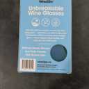 Wine2Go Diamond Silicone Wine Glasses 9oz