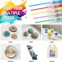 36 Colors Extra Fine Tip Paint Markers Pens, Premium Acrylic Paint Pens For Rock Painting, Canvas, Wood, Glass, Ceramic, Fabric, Acrylic Markers Set for Painting Supplies